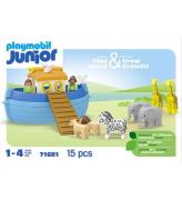 Playmobil Junior - My Ta med Noahs ark - 71681 - 15 Delar