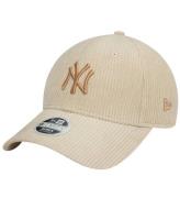 New Era Keps - 9Fyrtio - New York Yankees - Light Beige