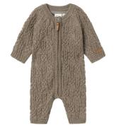 Name It Onesie - Ull - Stickad - NbfWrilla - ValnÃ¶t