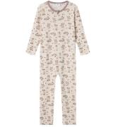 Name It Onesie - Ull - NbfWillit - Lilac Ash/AOP