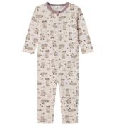 Name It Onesie - Ull - NmfWillit - Lila Ash/AOP