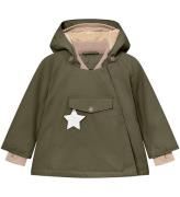 Mini A Ture Vinterjacka - Wang Fleece - Olive Natt