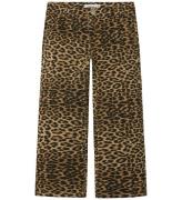 Name It Byxor - Twill - NkfRose - Silver Mink/Leopard