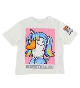 Name It T-shirt - NkfAsanne - GooseDuck - Jet Stream