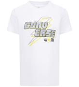 Converse T-shirt - Blixtbult - Vit