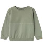 Lil' Atelier Sweatshirt - NmmOmads - sjögräs