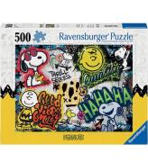 Ravensburger Pussel - 500 Delar - Snoopy Anka Friends