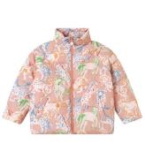 Stella McCartney Kids Dunjacka - Rosa m. HÃ¤star