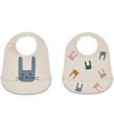 Liewood Haklapp - 2-pack - Silikon - Tilda - Bunny/Sandy