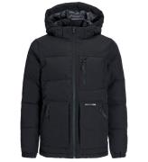 Jack & Jones Vadderad jacka - JJEOtto - Svart/Asfalt