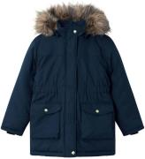 Name It Vinterjacka - NkfMaster05 Parka - Dark Sapphire