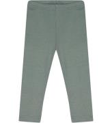 Petit Piao Leggings - Modal - Rib - Light Petrol