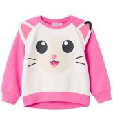 Name It Sweatshirt - NmfAmma Gabby - Rosa Cosmos