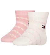 Tommy Hilfiger Strumpor - Rib - 2-pack - Soft Rosa