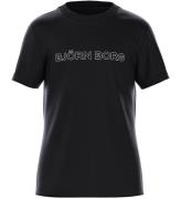 Björn Borg T-shirt - Slott Essential 3 - Black Beauty