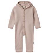 Wheat Onesie - Fleece - Ull - Dry Rose