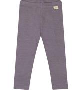 Petit Piao Leggings - Rib - Modal - Dusty Violet