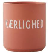 Design Letters Mugg - KÃ¤rlek - Favourite - Peach