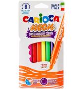 Carioca Tuschpennor - 8 st. - Neon