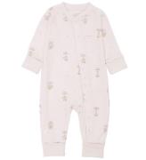 Livly Onesie - Rosa m. Giraffer