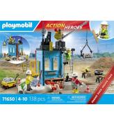 Playmobil Action HjÃ¤ltar - Byggarbetsplats - 71650 - 138 Delar