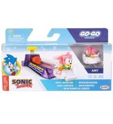 Sonic Leksaker - Go Go Racers Mini Launcher - Amy