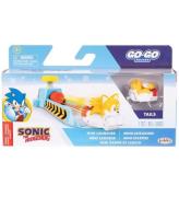 Sonic Leksaker - Go Go Racers Mini Launcher - Tails