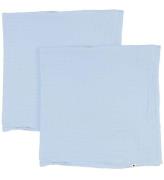 BIBS Muslinfiltar - 2-pack - 70x70 cm - Baby Blue