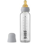 BIBS Nappflaska - Glas - 225 ml - Naturgummi - Cloud