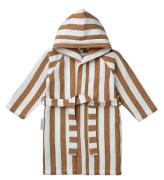 Liewood Badrock - GrÃ¥ - Stripe Golden Caramel/White