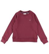 GANT Sweatshirt - Shield - Wine Utg