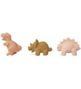 Liewood Badleksaker - 3-pack - David - Dino Rose Multi Mix