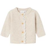 Name It Cardigan - Stickad - NbfRikimmi - Summer Sand