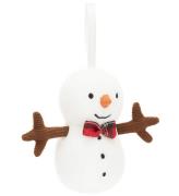 Jellycat Julpynt - 15x6 cm - Festlig dÃ¥rskap Snowman