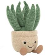 Jellycat Gosedjur - 17x8 cm - Amuseables Aloe Vera