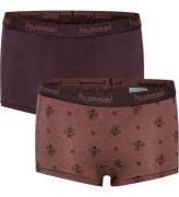 Hummel Hipstertrosor - 2-pack - hmlCarolina - Russin