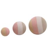 bObles Bollar - 7/11/15 cm - 3-pack - Dusty Rose