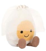 Jellycat Gosedjur - 14x9 cm - Amuseables Boiled Egg Bride