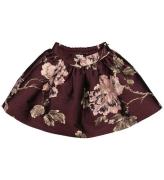 MarMar Kjol - Sunita - Deep Mulberry Jacquard