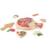 Kids Concept Pizza Kit - TrÃ¤ - Barnens HUB