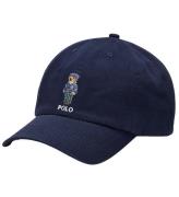 Polo Ralph Lauren Keps - Bear Cap - Marinblå