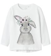 Name It Tröja - NmfVix - Bright White/Bunny