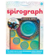 Spirograph Teckningsset - 10 Delar - Värde - Scratch & Shimmer