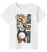 Name It T-shirt - NmmJac Kung Fu Panda - Bright White/Vertikal T