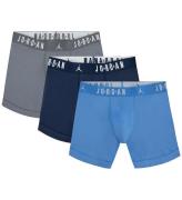 Jordan Boxershorts - 3-pack - BlÃ¥/MarinblÃ¥/GrÃ¥