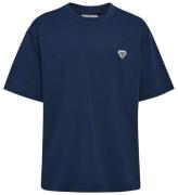 Hummel T-shirt - hmlJR - Dress Blues