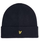 Lyle & Scott Mössa - Stickad - Dark Marinblå