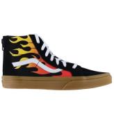 Vans Skor - Sk8-HI Zip - LÃ¥ga Black/Gummi