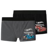 Name It Boxershorts - 2-pack - NmmDeep - Lava Smoke/Black