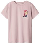 Name It T-shirt - NkfDisara - Winsome Orchid m. Tryck